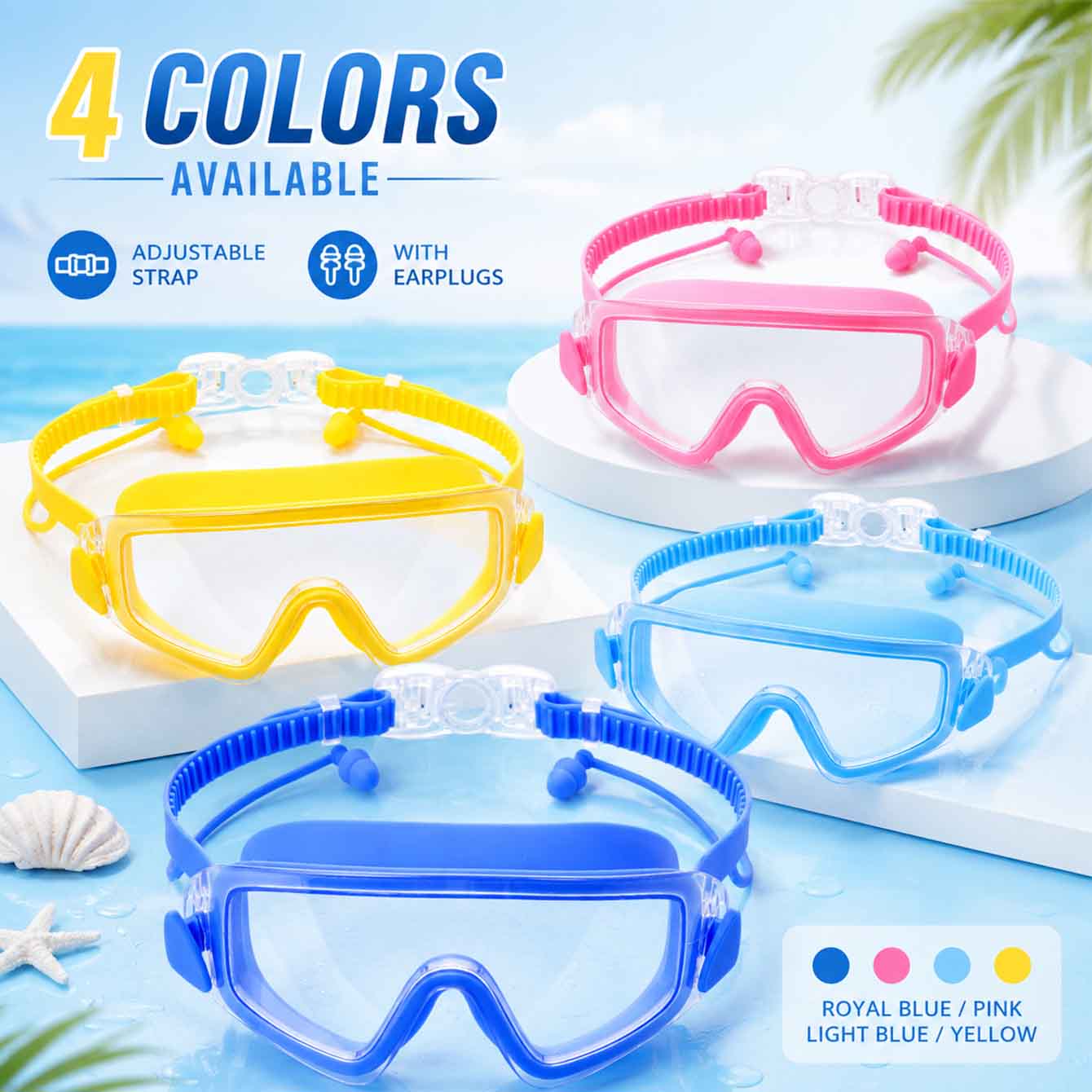 1PC แว่นตาว่ายน้ำหน้ากากดำน้ำส - Anti Pollution Mask บทวิจารณ์และราคา