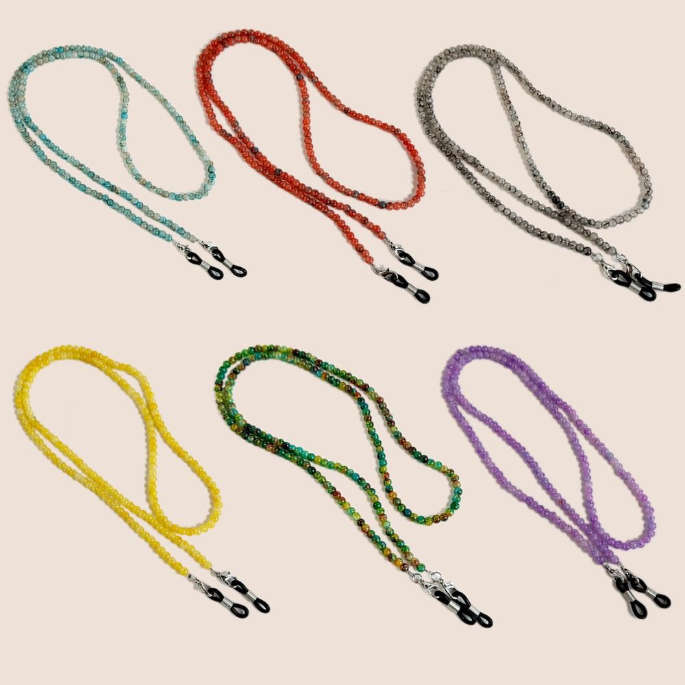สายคล้องแว่นตาแก้วสีน้ำหนักเบา - Mask Lanyard Adjustable บทวิจารณ์และราคา