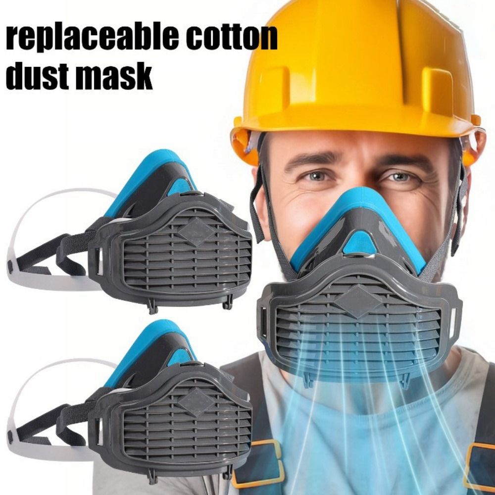 หน้ากากซิลิโคนกันฝุ่นแบบครึ่งห - Respirator Half Face บทวิจารณ์และราคา