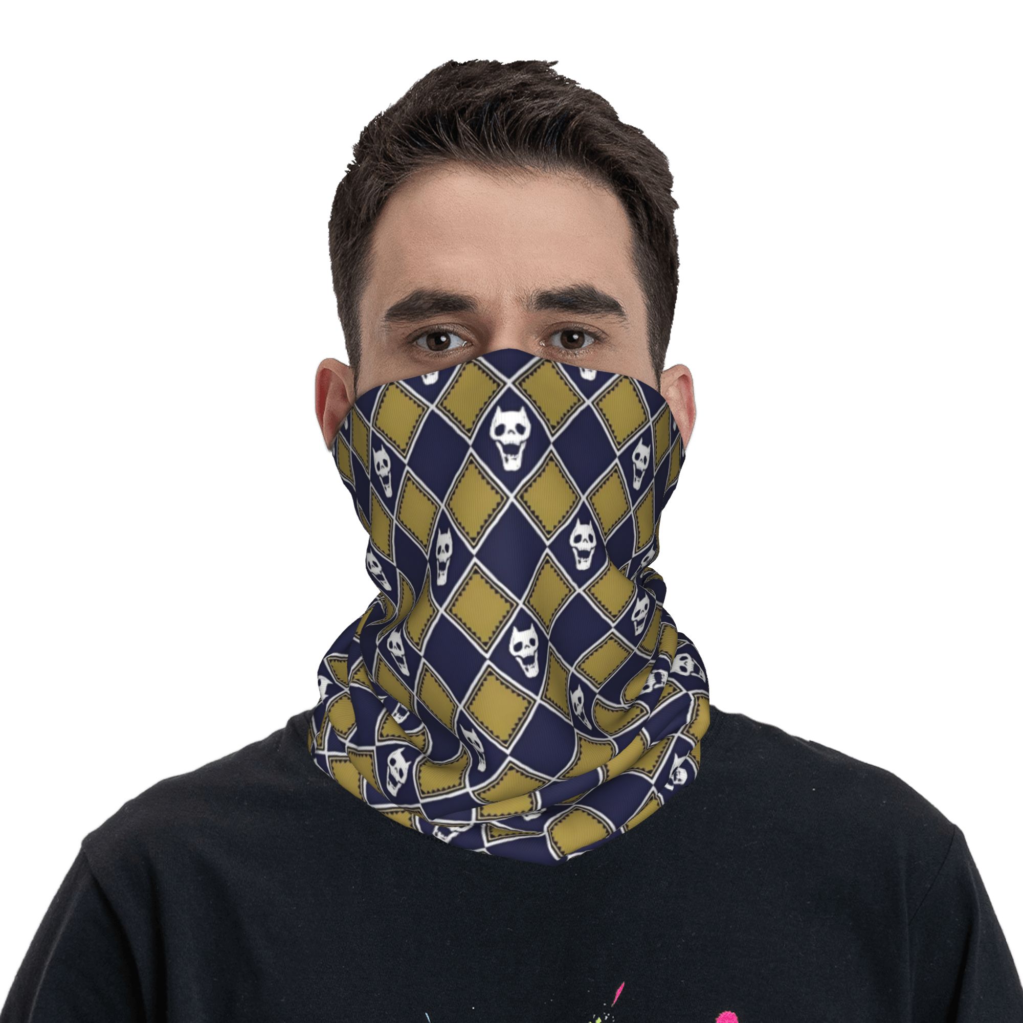 ผ้าคลุมหน้าแบบพันคอ ลายโจโจ้ ส - Neck Gaiter Face Cover บทวิจารณ์และราคา