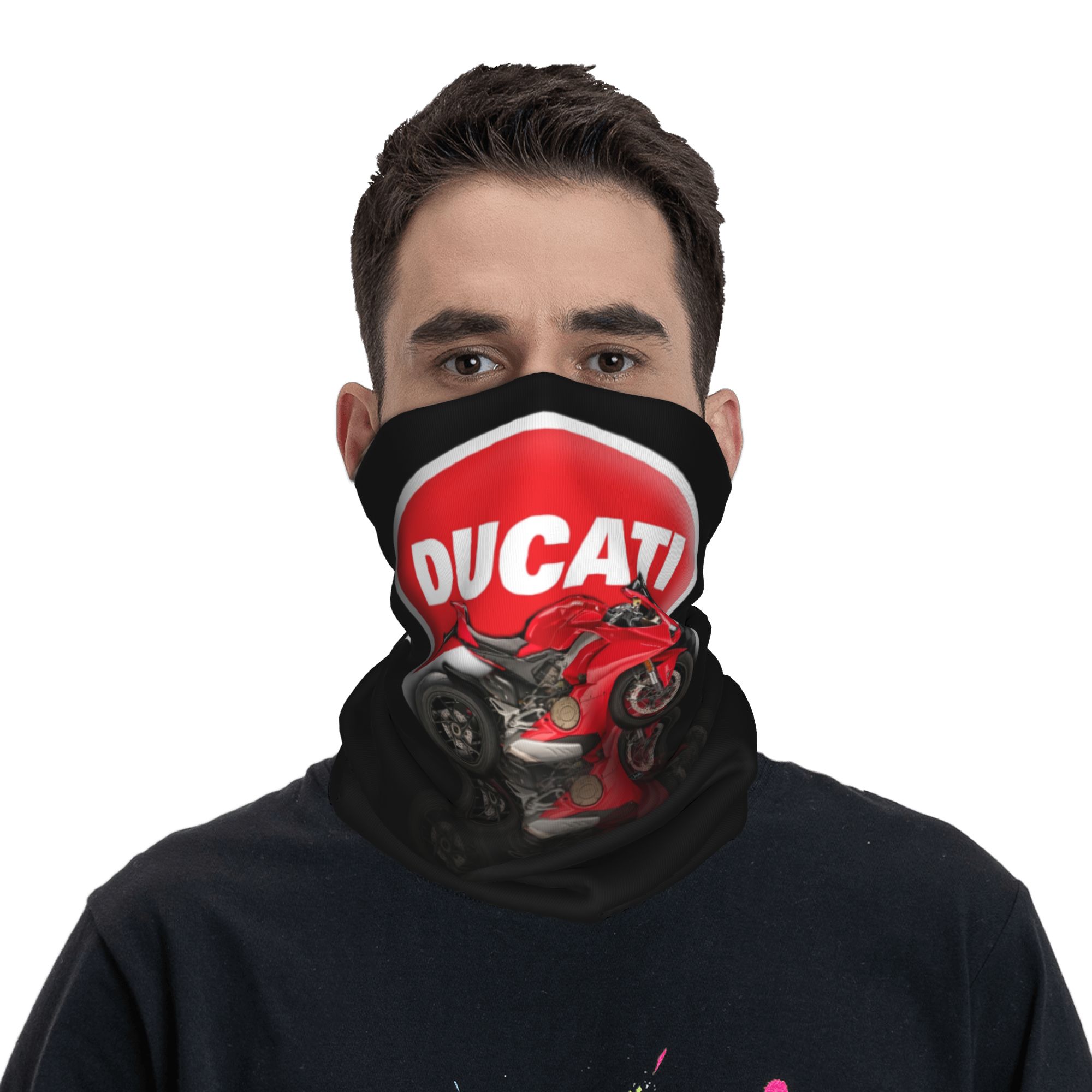 ผ้าพันคอแบบคลุมหน้า Ducati รุ่ - Neck Gaiter Face Cover บทวิจารณ์และราคา